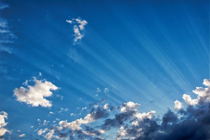 Rayons et lune