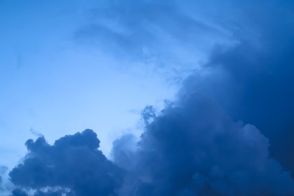 Nuages orage