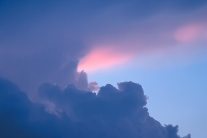 Orage au couchant