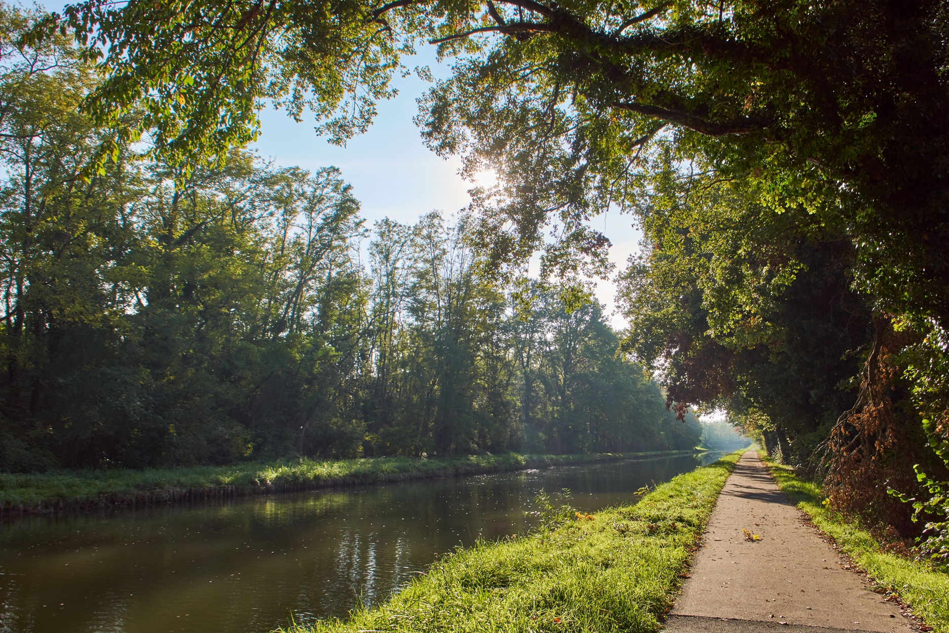Au bord du canal