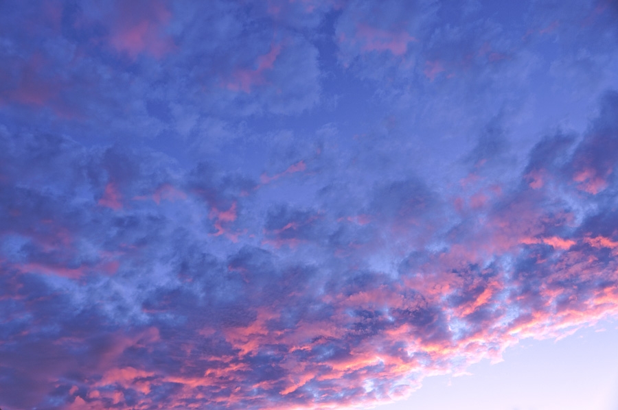 Nuages au Crépuscule