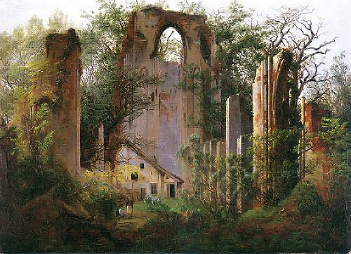 Klosterruine Eldena bei Greifswald 1824/25